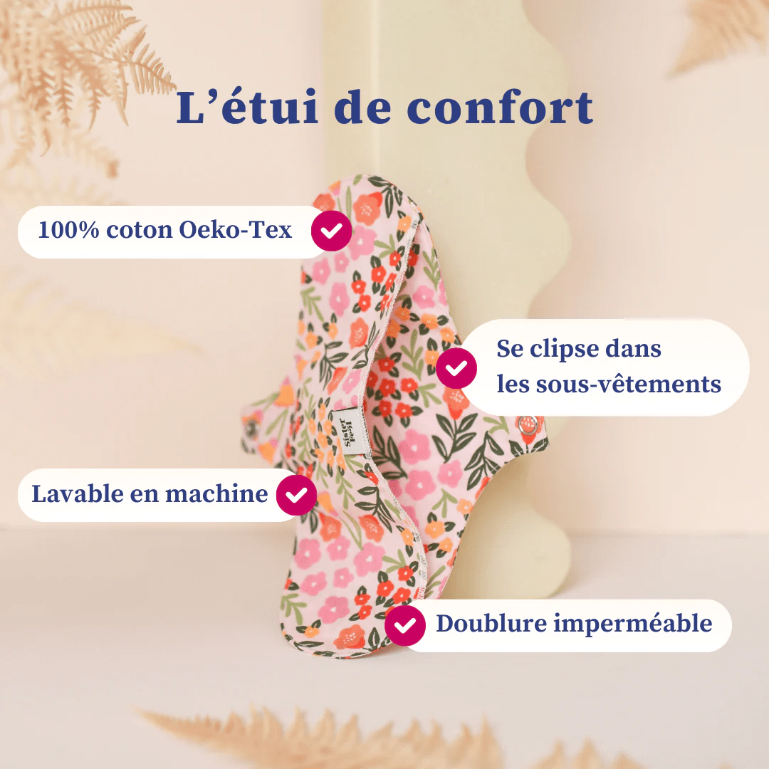 L'étui de confort Sister Feel presenté en image