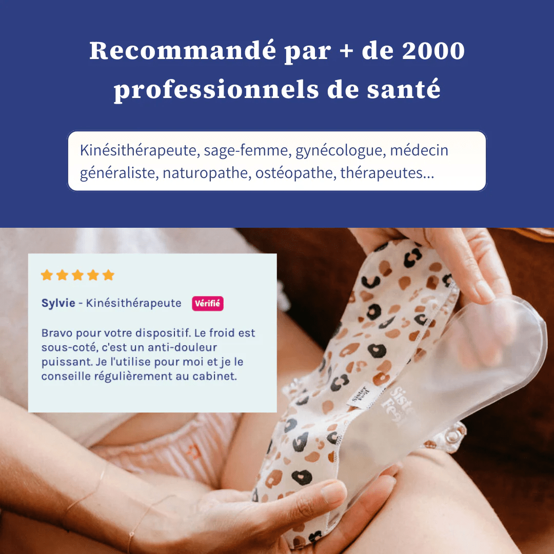 Sister Feel recommandé par + de 2 000 professionnels de santé